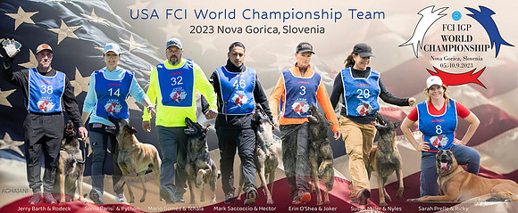 2023 Team USA FCI World Championship Banner