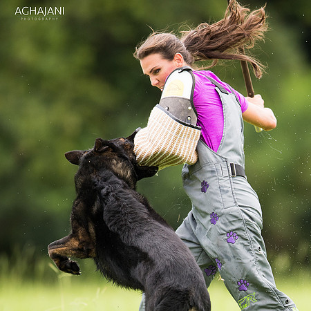 Jessica Vampola with Akula