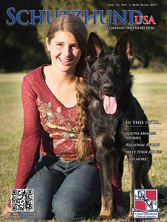 May/Jun 2017  cover for Youth Handler issue from a photo shoot of Carlie Whiteman in Lodi, CA
