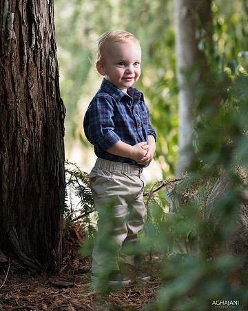 Family photo shoot for Weston & Elise Kester in Loomis, CA