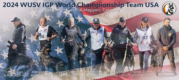 2024 Team USA WUSV World Championship Banner